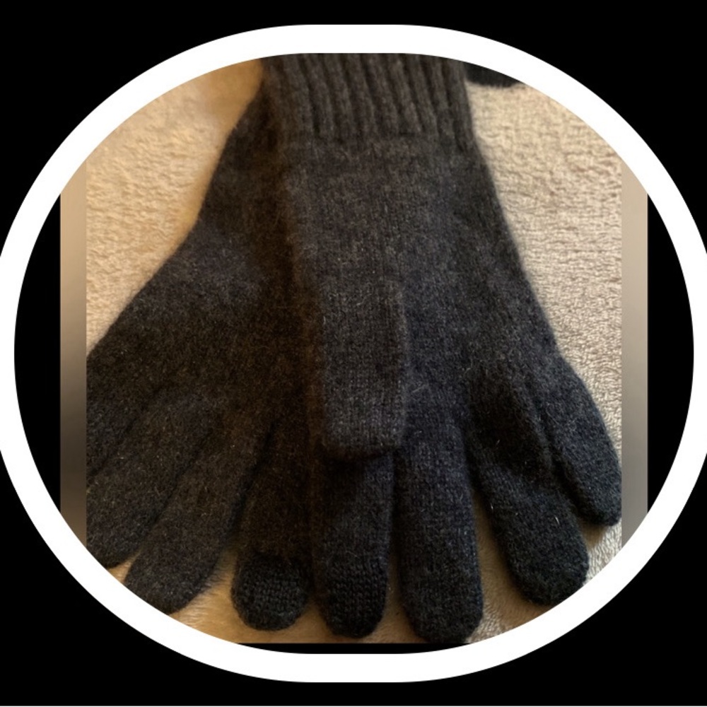 Hanna Rose 100% Cashmere Gloves M/L Honeycomb